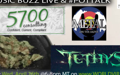 MUSIC BUZZ LIVE: 04-26-17 ~ 5700 Consulting | Metal On The Move | Tethys